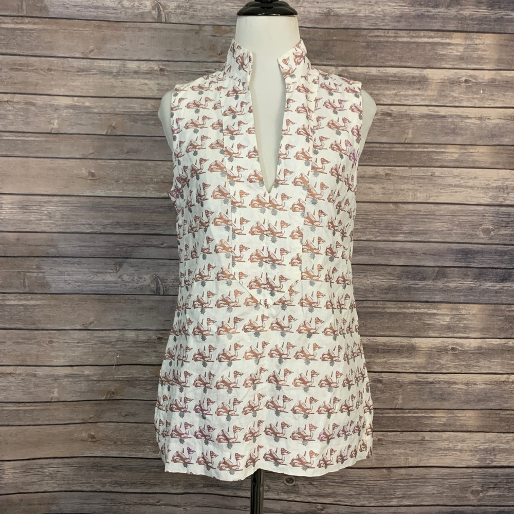 Koch Linen Sleeveless Top